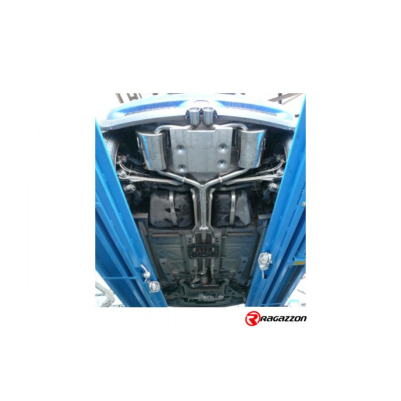 Tube intermédiaire sans silencieux en inox