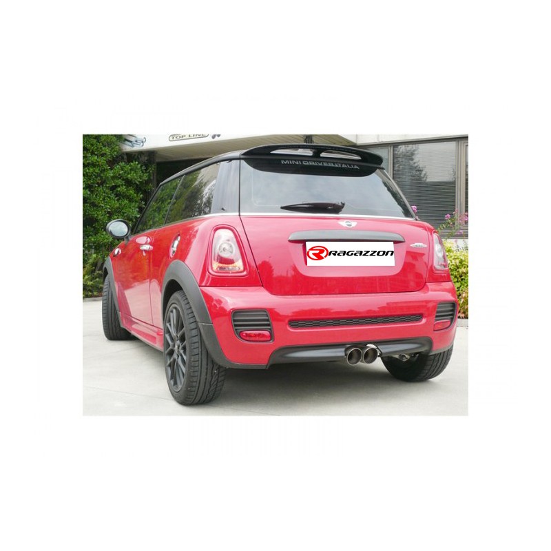 Tube intermédiaire groupe n sans silencieux en inox  