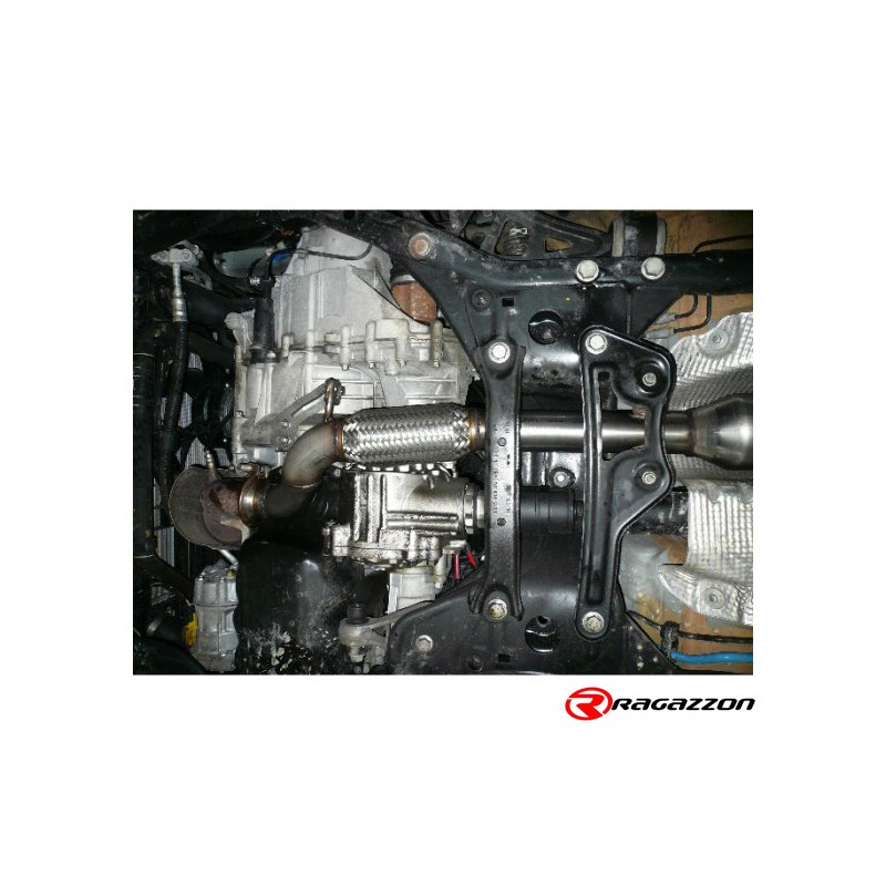 Tube remplacement cat groupe n en inox
 
 Reprogrammation des modules électroniques nécessaire 