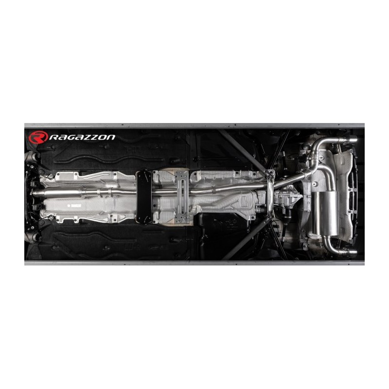 Silencieux intermédiaire en inox  