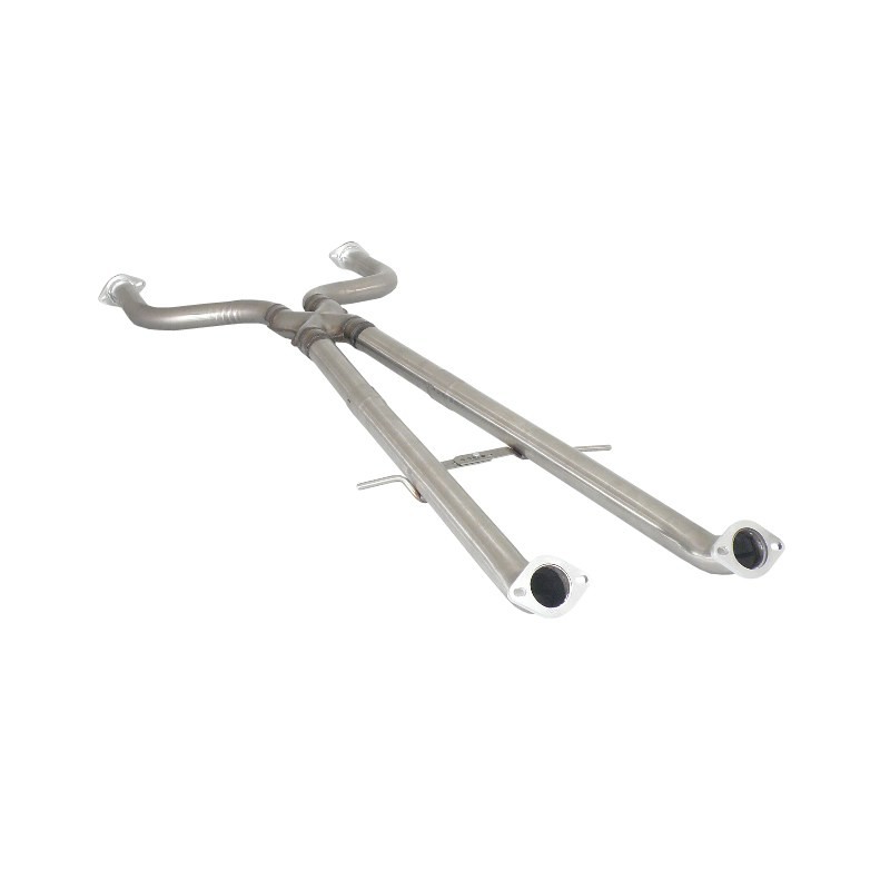 Tube intermédiaire groupe n sans silencieux en inox