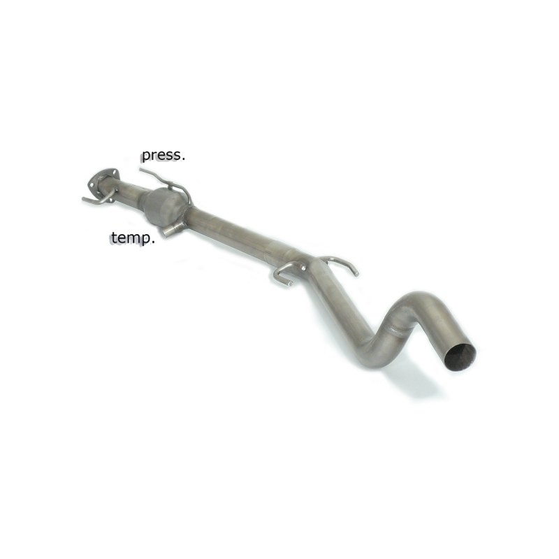 Catalyseur group n pour remplacement 2ème cat. + tube remplacement filtre à particules groupe n en inox   
 
 Reprogrammation.