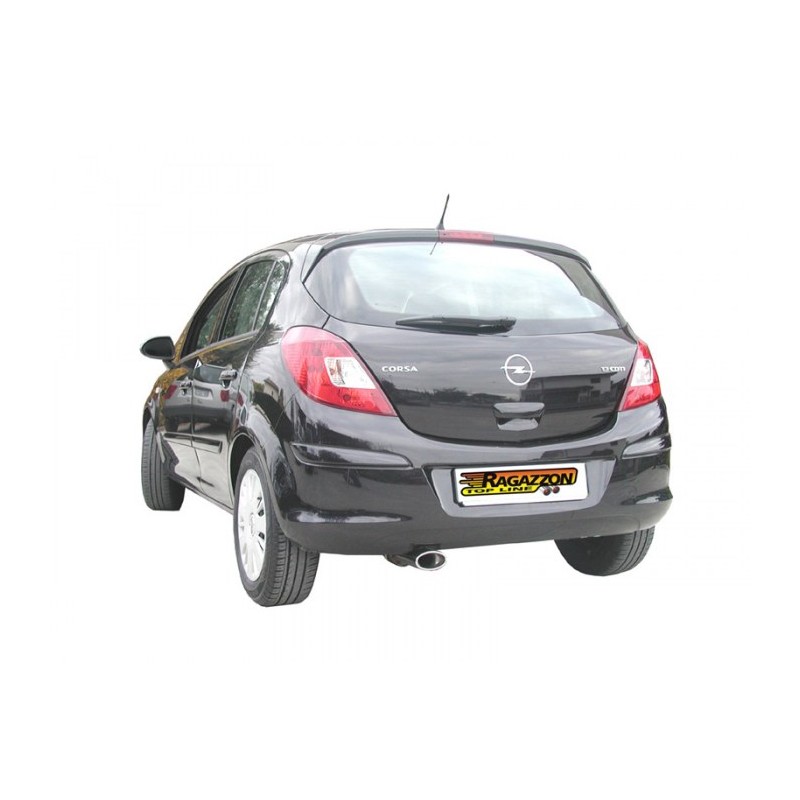 Tube remplacement filtre à particules groupe n en inox - mot.Z13DTH (1248cc) Euro4