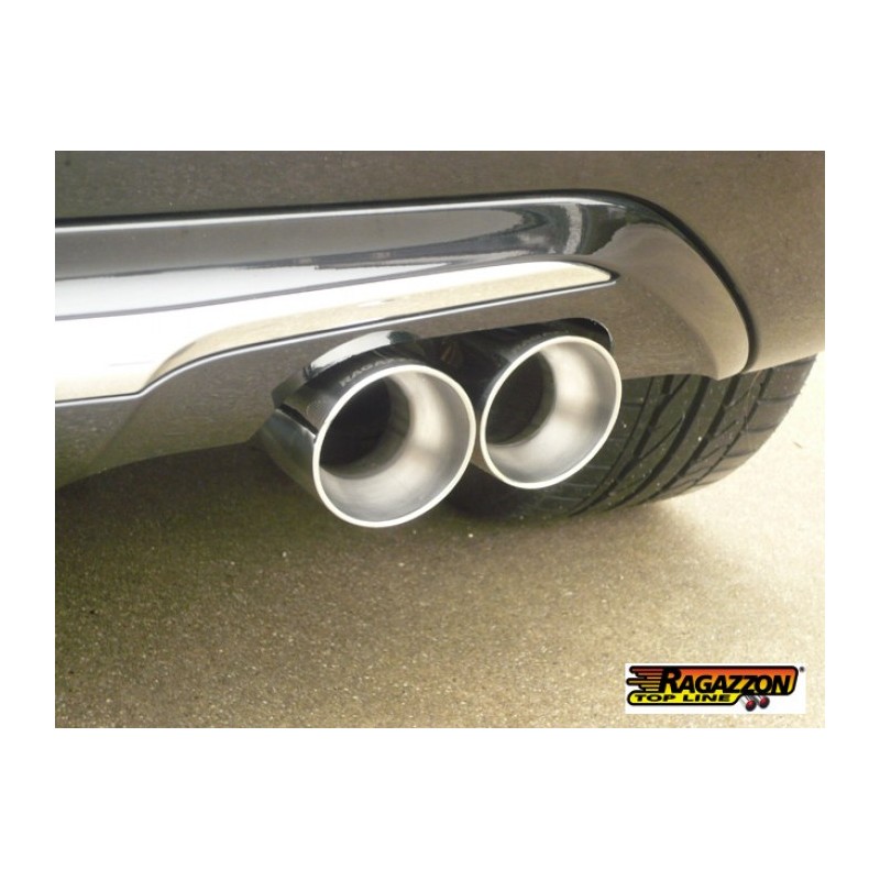 Tube antérieur en inox avec flexible - Ligne avec diamètre majoré 54 mm