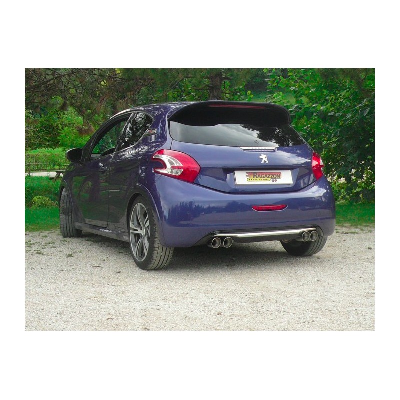 Tube antérieur en inox avec flexible - Ligne avec diamètre majoré 60 mm