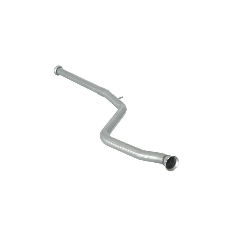 Tube intermédiaire groupe n sans silencieux en inox - incompatible sur version Euro3