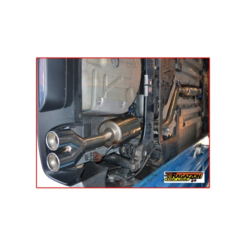 Tube intermédiaire groupe n sans silencieux en inox - Ligne avec diamètre majoré 70 mm