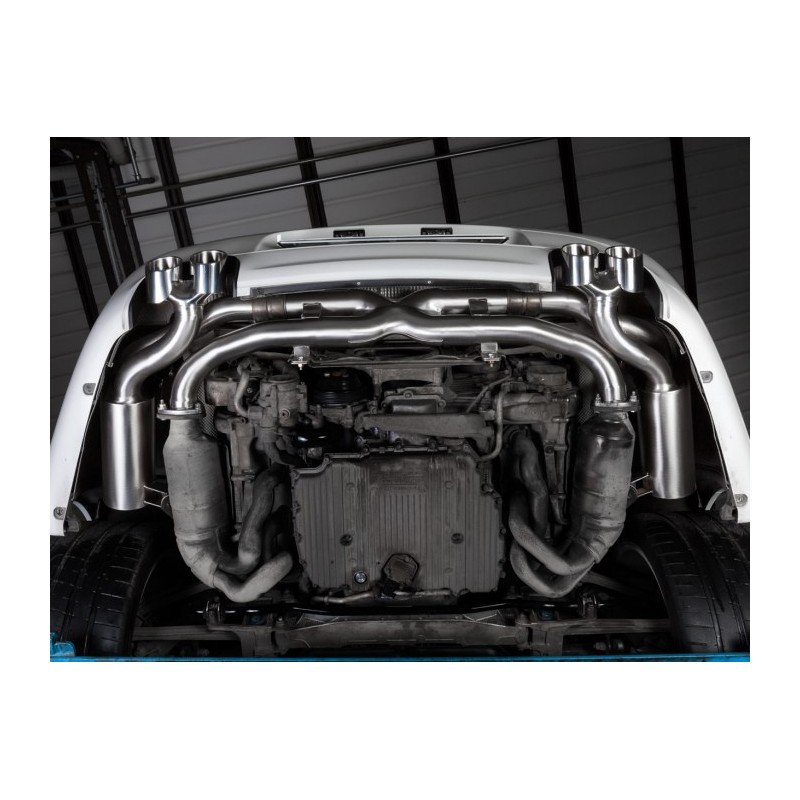 X-Pipe groupe n sans silencieux en inox