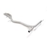 Tube intermédiaire groupe n sans silencieux en inox + Tubes arrières duplex en inox g/d Tube intermédiaire groupe n sans silencieux en inox + Tubes arrières duplex en inox g/d