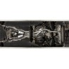 Sortie d'echappement ronde Sport Line 2 / 2x108 mm décalée Black en inox Sortie d'echappement ronde Sport Line 2 / 2x108 mm décalée Black en inox