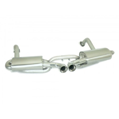 Tube remplacement cat groupe n en inox Gauche/Droite + Silencieux arrière duplex en inox avec 2 sorties rondes centrales Spor. Tube remplacement cat groupe n en inox Gauche/Droite + Silencieux arrière duplex en inox avec 2 sorties rondes centrales Spor.