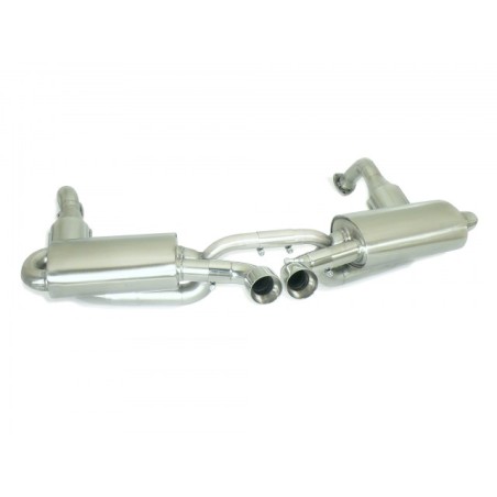 Catalyseurs métalliques 200cpsi groupe n Gauche/Droite + Silencieux arrière duplex en inox avec 2 sorties rondes centrales Sp. Catalyseurs métalliques 200cpsi groupe n Gauche/Droite + Silencieux arrière duplex en inox avec 2 sorties rondes centrales Sp.