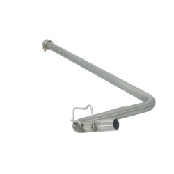 Tube intermédiaire groupe n sans silencieux en inox