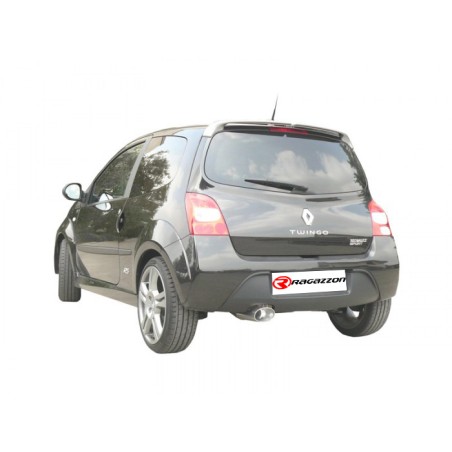 Silencieux arrière en inox avec 1 sortie ovale Sport Line 135x90 mm Silencieux arrière en inox avec 1 sortie ovale Sport Line 135x90 mm