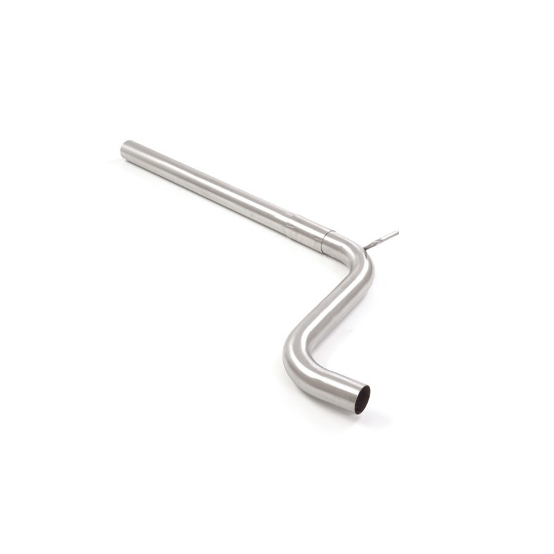 Tube intermédiaire groupe n sans silencieux en inox  