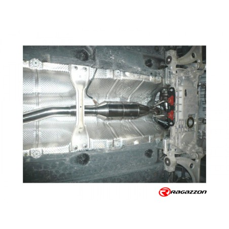 Silencieux arrière duplex en inox g/d avec 1 sortie ovale Sport Line 135x90 mm - Modifier le pare-chocs d'origine Silencieux arrière duplex en inox g/d avec 1 sortie ovale Sport Line 135x90 mm - Modifier le pare-chocs d'origine