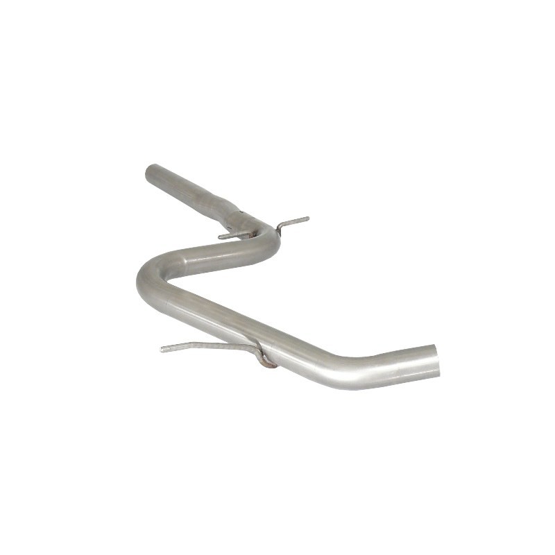 Tube intermédiaire groupe n sans silencieux en inox  