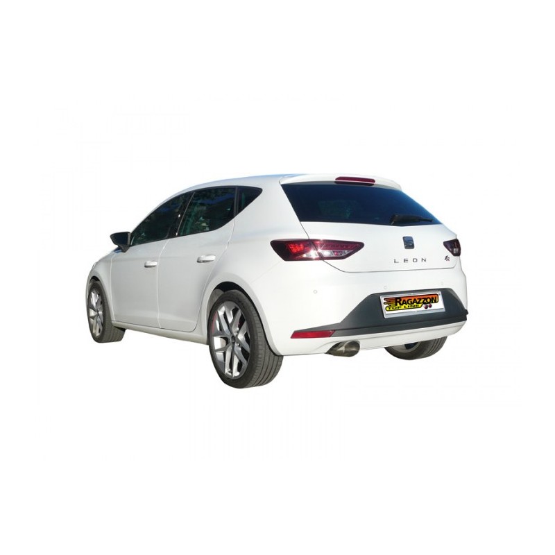 Silencieux arrière en inox avec 1 sortie ovale Sport Line 135x90 mm
 Seulement pour la version sans SCR / AdBlue