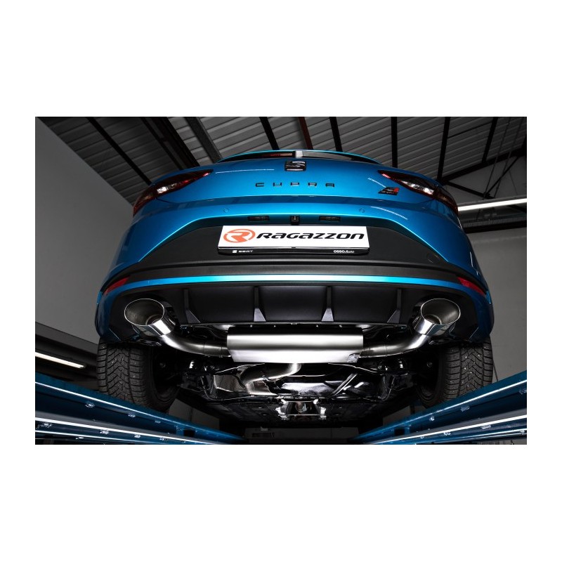 Tube intermédiaire groupe n sans silencieux en inox  
 Ligne avec diamètre majoré 76 mm