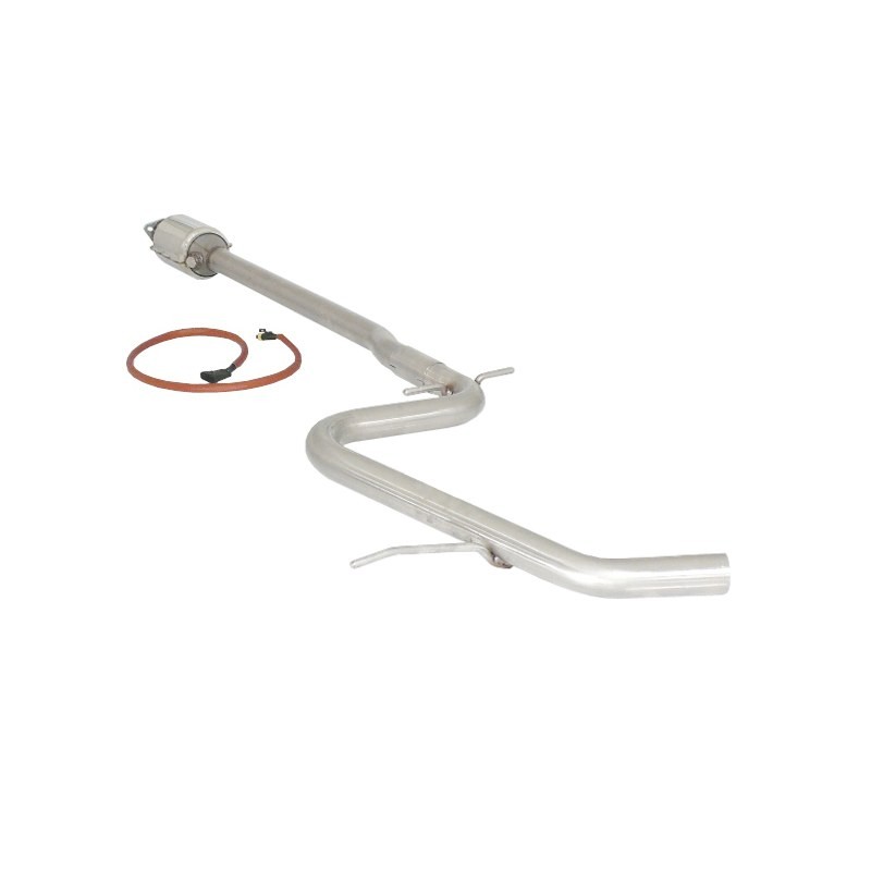 Catalyseur métallique 200cpsi groupe n + Tube intermédiaire groupe n sans silencieux en inox
 
 Reprogrammation des modules é.