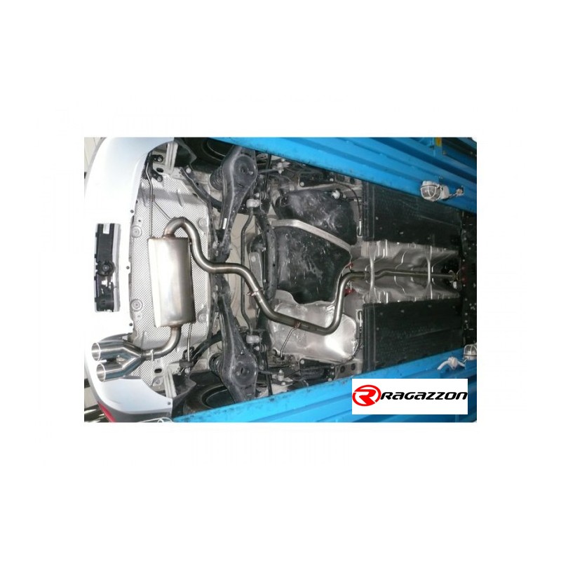 Catalyseur métallique 200cpsi groupe n + Tube intermédiaire groupe n sans silencieux en inox
 
 Reprogrammation des modules é.