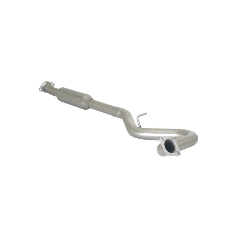 Silencieux intermédiaire en inox à installer avec Silencieux arrière d'origine - Ligne avec diamètre majoré 63,5 mm