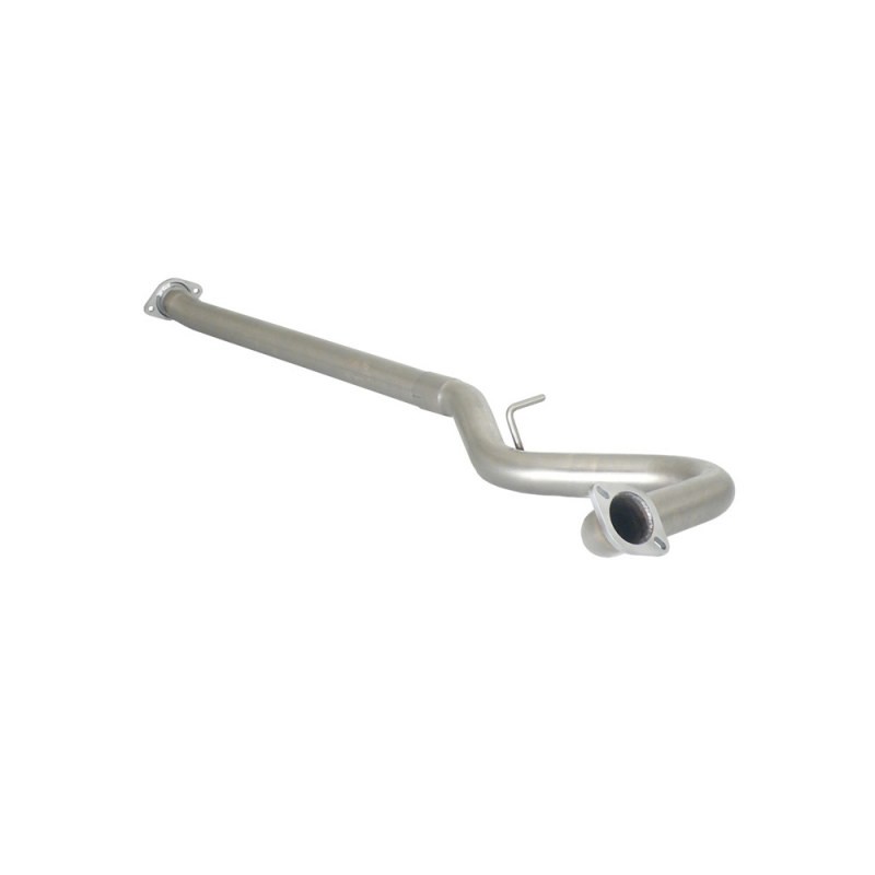 Tube intermédiaire groupe n sans silencieux en inox à installer avec silencieux originale - Ligne avec diamètre majoré 63,5 mm