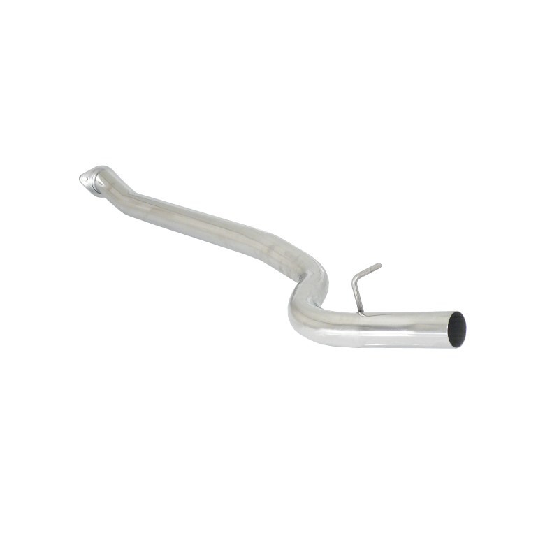 Tube intermédiaire groupe n sans silencieux en inox - Ligne avec diamètre majoré 70 mm