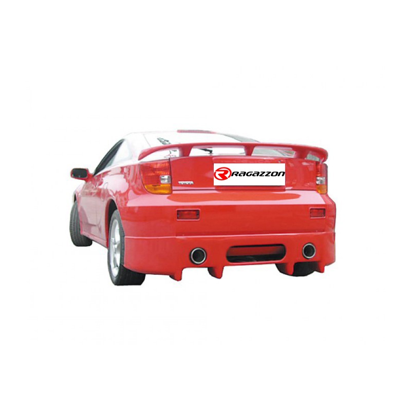 Silencieux arrière duplex en inox g/d avec 1 sortie ronde 102 mm - Modifier le pare-chocs d'origine