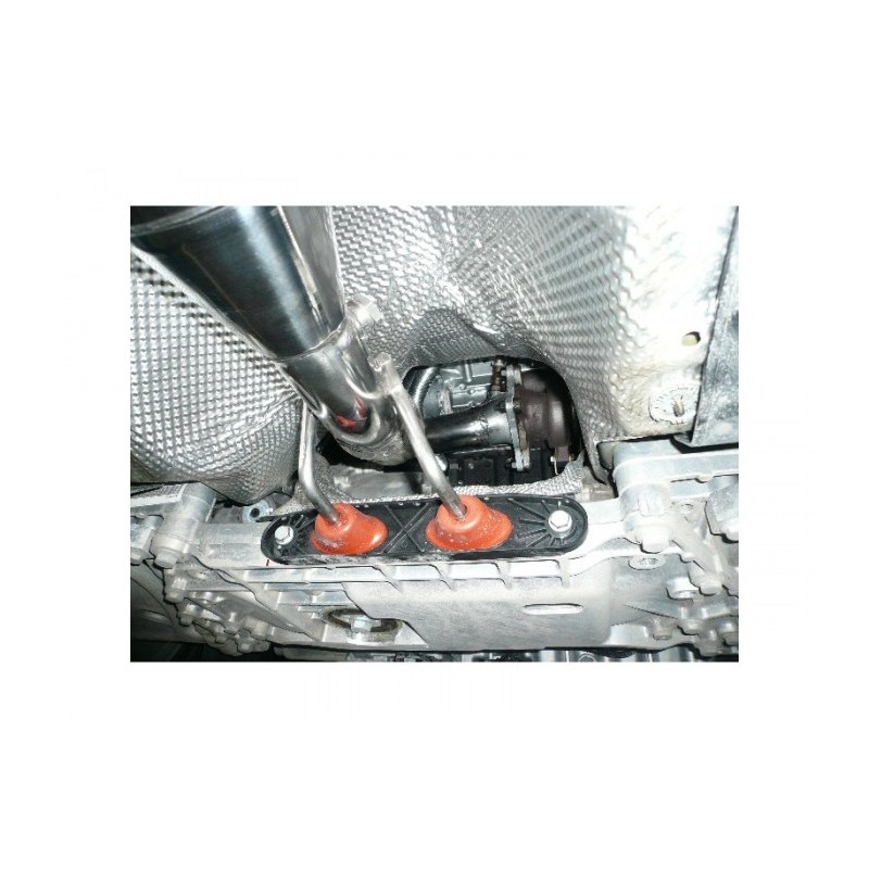 Tube remplacement cat groupe n en inox
 
 Reprogrammation des modules électroniques nécessaire 