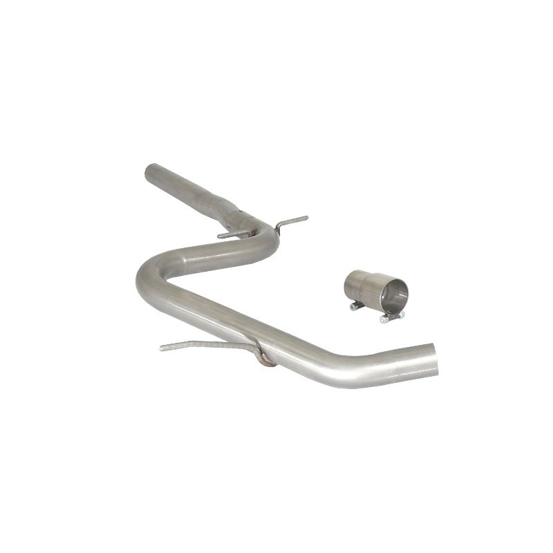 Tube intermédiaire groupe n sans silencieux en inox