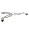 Silencieux arrière duplex en inox g/d avec sortie ronde Sport Line 102 mm - Ligne avec diamètre majoré 70 mm Silencieux arrière duplex en inox g/d avec sortie ronde Sport Line 102 mm - Ligne avec diamètre majoré 70 mm