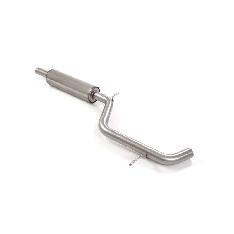 Silencieux intermédiaire en inox - Ligne avec diamètre majoré 60 mm