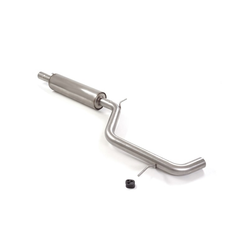 Silencieux intermédiaire en inox - Ligne avec diamètre majoré 70 mm