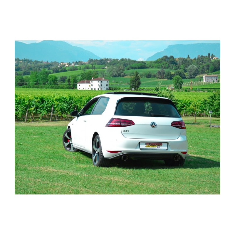 Tube intermédiaire groupe n sans silencieux en inox - Ligne avec diamètre majoré 70 mm