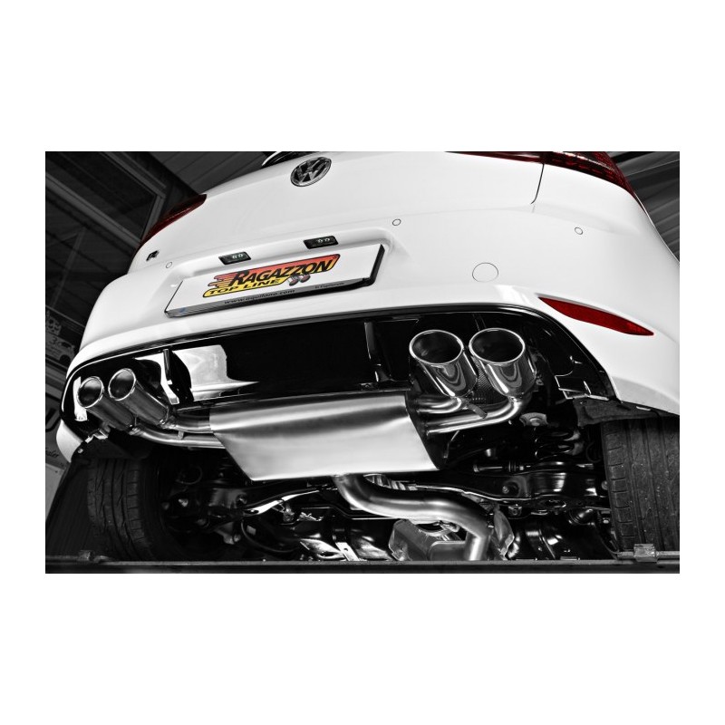 Tube intermédiaire groupe n sans silencieux en inox  
 Ligne avec diamètre majoré 76 mm