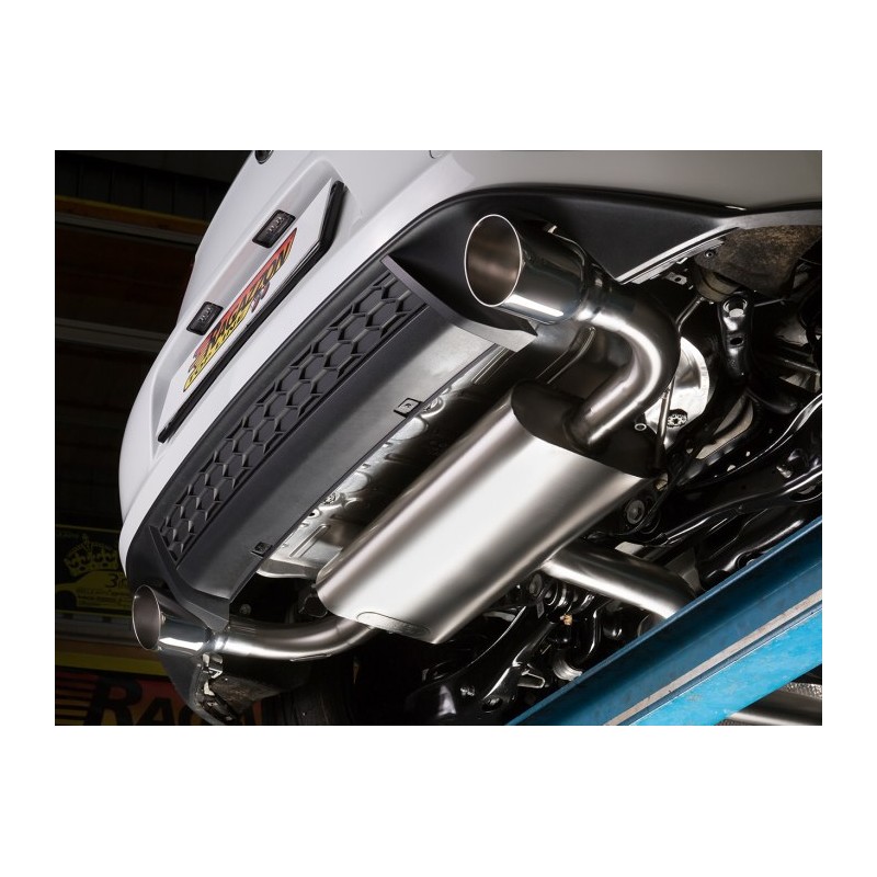 Tube intermédiaire groupe n sans silencieux en inox  
 
 Ligne avec diamètre majoré 76 mm 