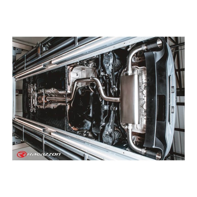 Tube intermédiaire groupe n sans silencieux en inox  
 Ligne avec diamètre majoré 70 mm