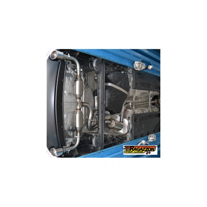 Catalyseur métallique 200cpsi + Silencieux intermédiaire en inox - Ligne avec diamètre majoré 60 mm
 
 Reprogrammation des mo.