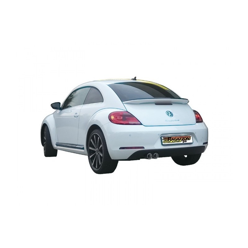 Silencieux intermédiaire en inox - Ligne avec diamètre majoré 60 mm