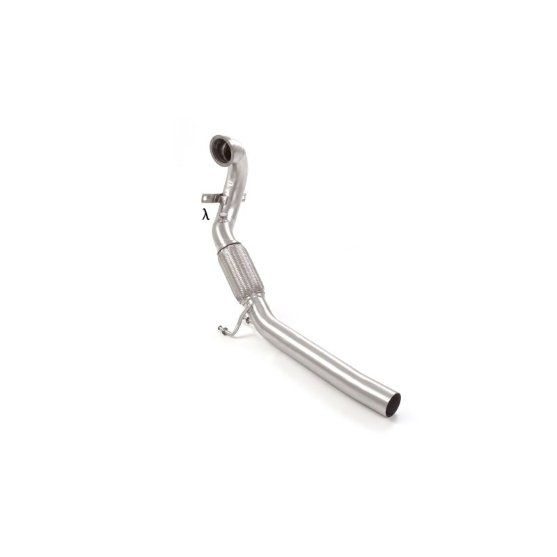 Tube remplacement cat groupe n en inox   
 Ligne avec diamètre majoré 70 mm
 Reprogrammation des modules électroniques nécess.