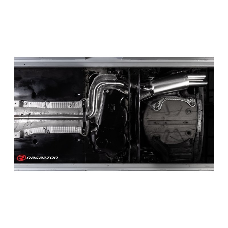 Catalyseur métallique 300cpsi groupe n
 Ligne avec diamètre majoré 70 mm
 Reprogrammation des modules électroniques nécessair.