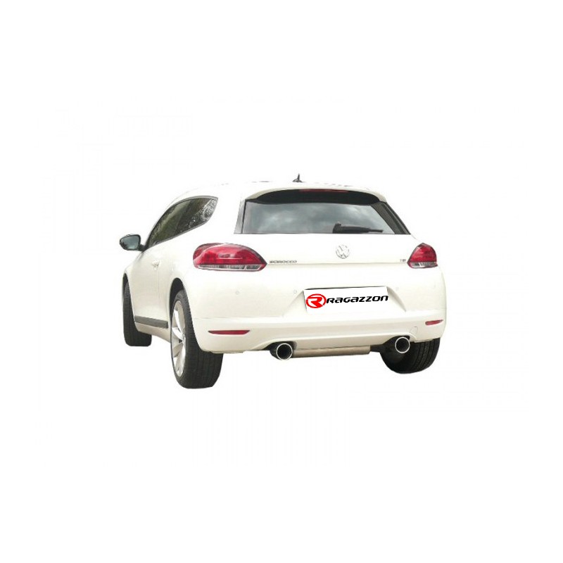 Tube intermédiaire groupe n sans silencieux en inox