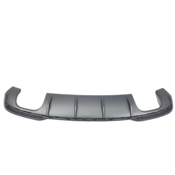 Spoiler inférieur de pare-chocs arrière avec tuyau unique gauche - Pièces d'origine Audi 8V5807521