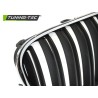 Grille noire chromée double barre compatible BMW F01 09-15 Grille noire chromée double barre compatible BMW F01 09-15