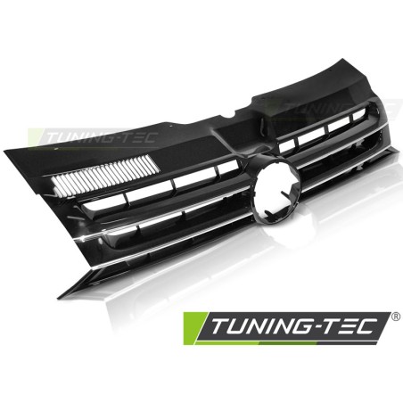 Grille noire chromée compatible VW T5 10-15 Caravelle Multivan Grille noire chromée compatible VW T5 10-15 Caravelle Multivan