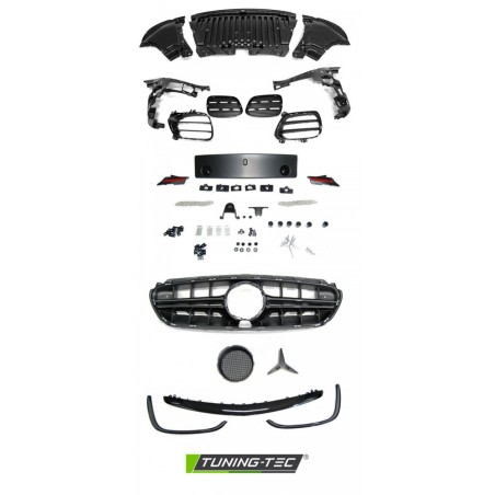 Pare-chocs avant sport PDC compatible MERCEDES W213 16-19 Pare-chocs avant sport PDC compatible MERCEDES W213 16-19
