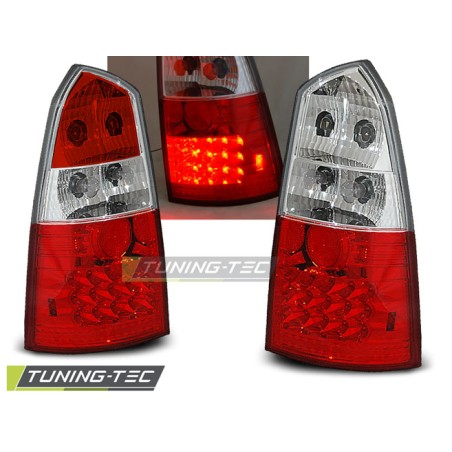 FORD FOCUS MK1 10.98-10.04 KOMBI ROUGE BLANC LED