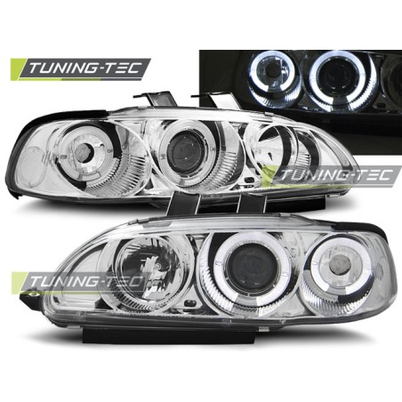 HONDA CIVIC 09.91-08.95 2D/3D ANGEL EYES CHROME