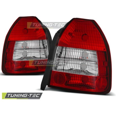 HONDA CIVIC 09.95-02.01 3D ROUGE BLANC HONDA CIVIC 09.95-02.01 3D ROUGE BLANC